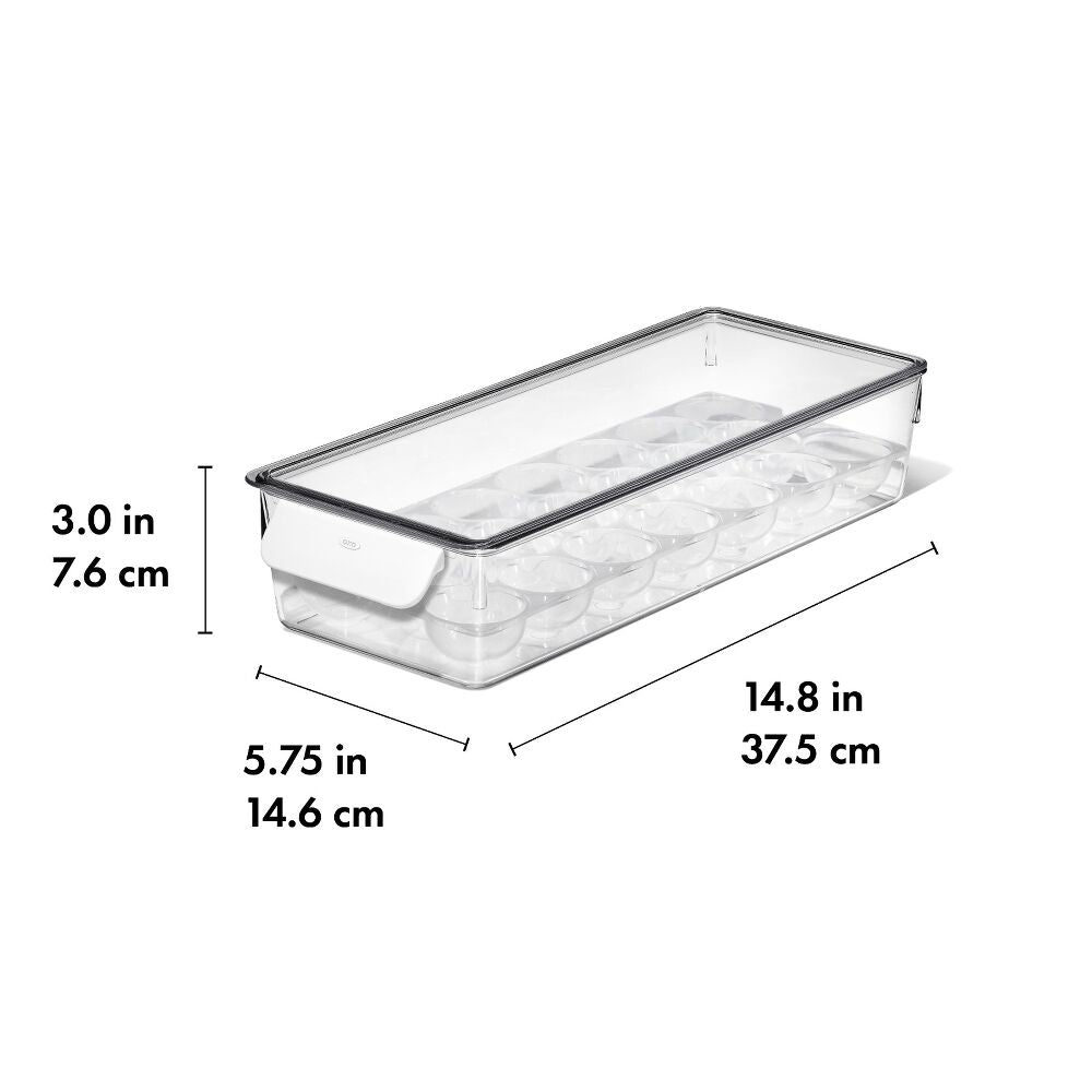 Refrigerator Egg Bin With Removable Tray T8
