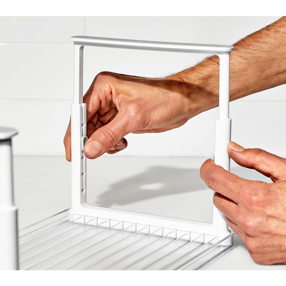 Adjustable Refrigerator Shelf Riser I2