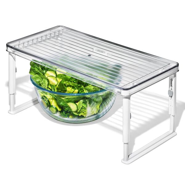 Adjustable Refrigerator Shelf Riser I2