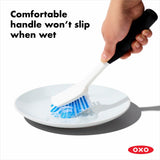 Dish Brush with Scraper V5