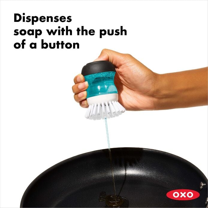 Soap Dispensing Palm Brush C2