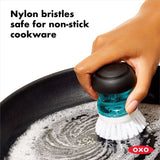 Soap Dispensing Palm Brush C2