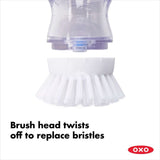 Soap Dispensing Palm Brush C2