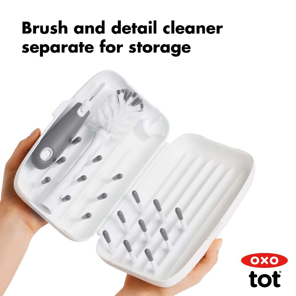 On-the-Go Drying Rack with Bottle Brush F0