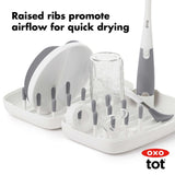 On-the-Go Drying Rack with Bottle Brush A4