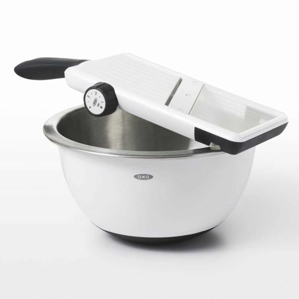 Large Adjustable Hand-Held Mandoline Slicer S1