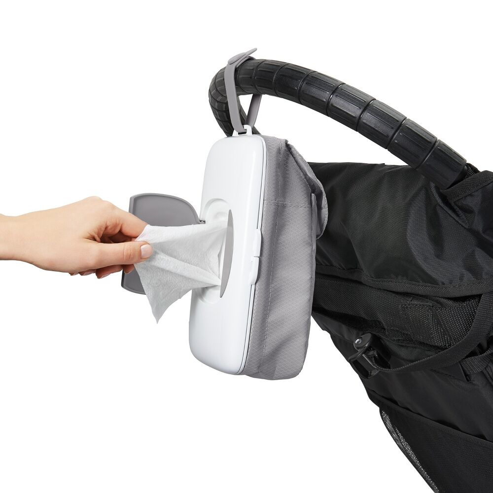 On-the-Go Wipes Dispenser with Diaper Pouch L6