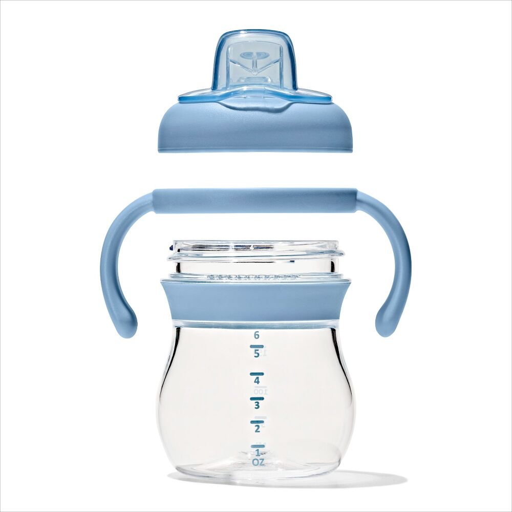Transitions 6 Oz Soft Spout Sippy Cup with Removable Handles Q6