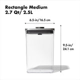 POP Container - Rectangle Medium (2.7 Qt/2.6 L) S6