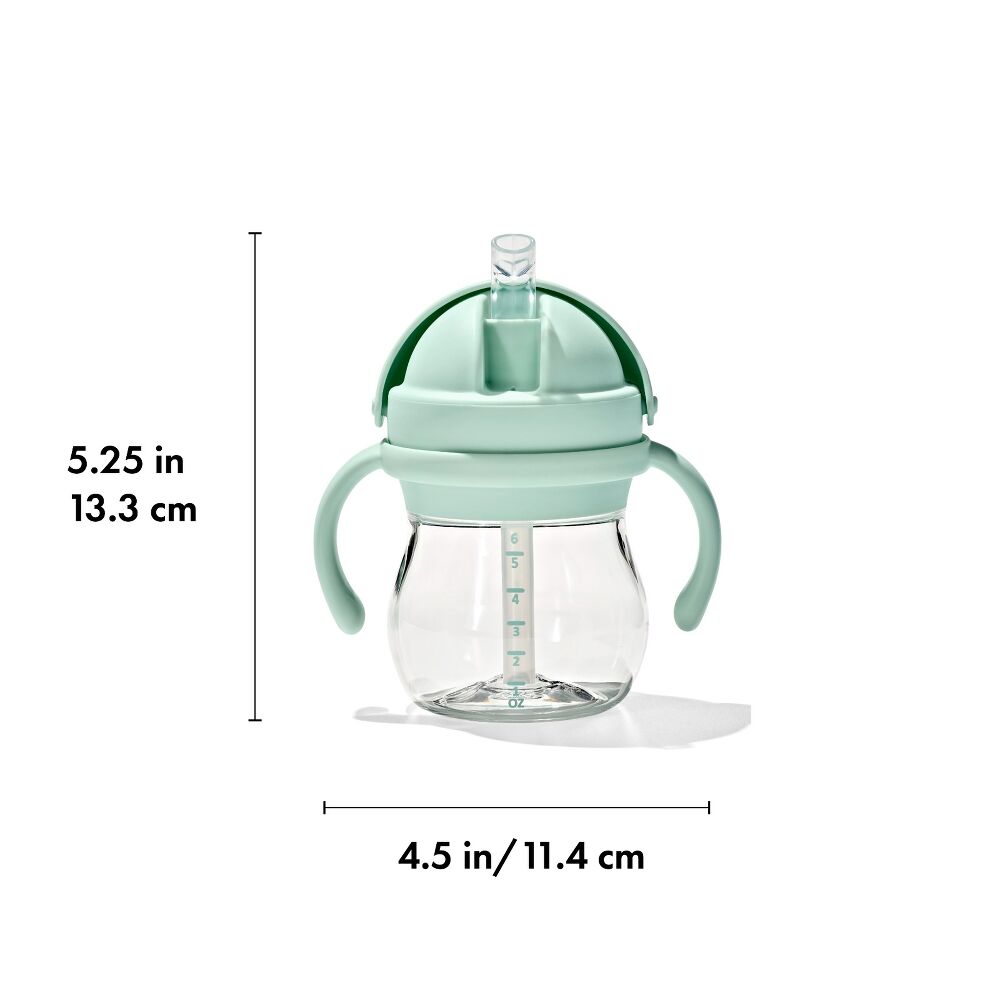 Transitions 6 Oz Straw Cup with Handles Set D8