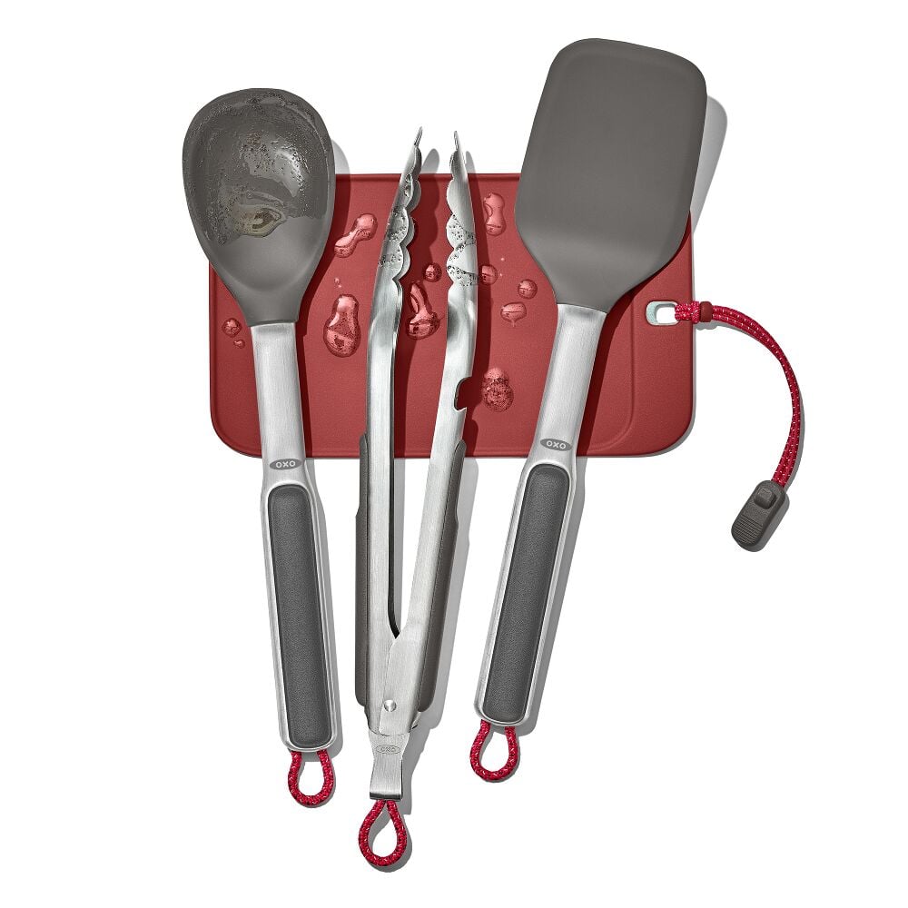 OXO Outdoor 4 -Piece Camp Stove Cooking Set R1