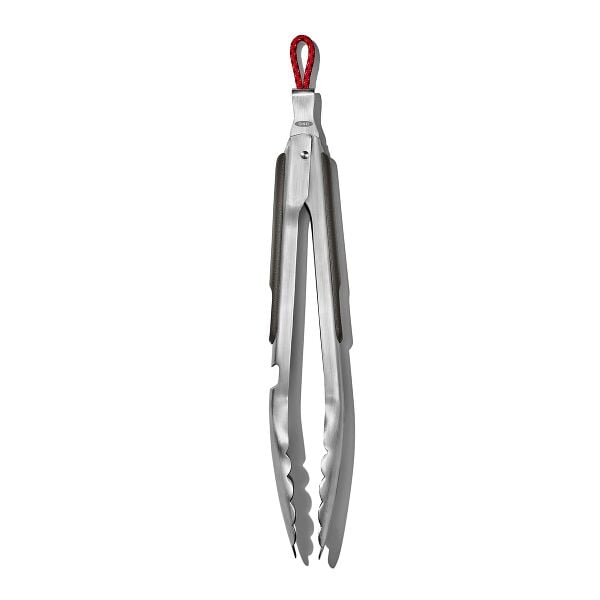 OXO Outdoor 10.5in Camp Stove Tongs with Bottle Opener K5