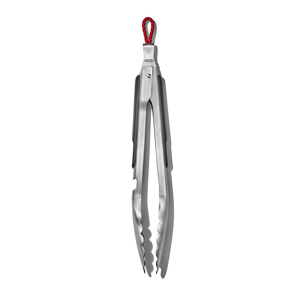 OXO Outdoor 10.5in Camp Stove Tongs with Bottle Opener K5