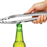 OXO Outdoor 10.5in Camp Stove Tongs with Bottle Opener K5
