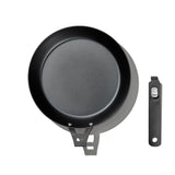 Carbon Steel With Removable Handle 10in Pan Z0