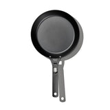 Carbon Steel With Removable Handle 10in Pan Z0