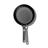 Carbon Steel With Removable Handle 10in Pan Z0