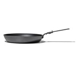 Outdoor 12-inch Carbon Steel Pan with Removable Handle Q0