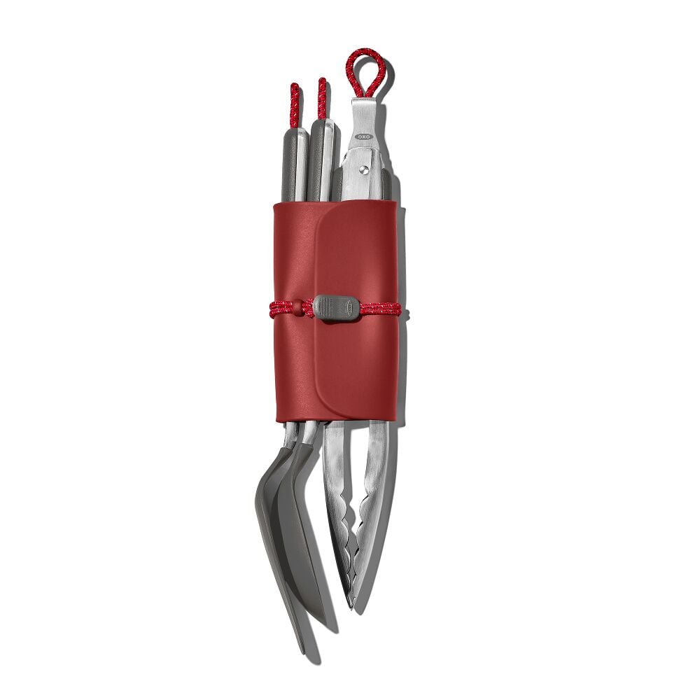 OXO Outdoor 4 -Piece Camp Stove Cooking Set R1