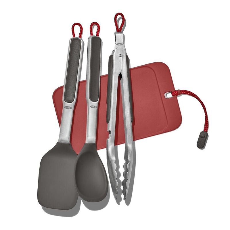 OXO Outdoor 4 -Piece Camp Stove Cooking Set V6