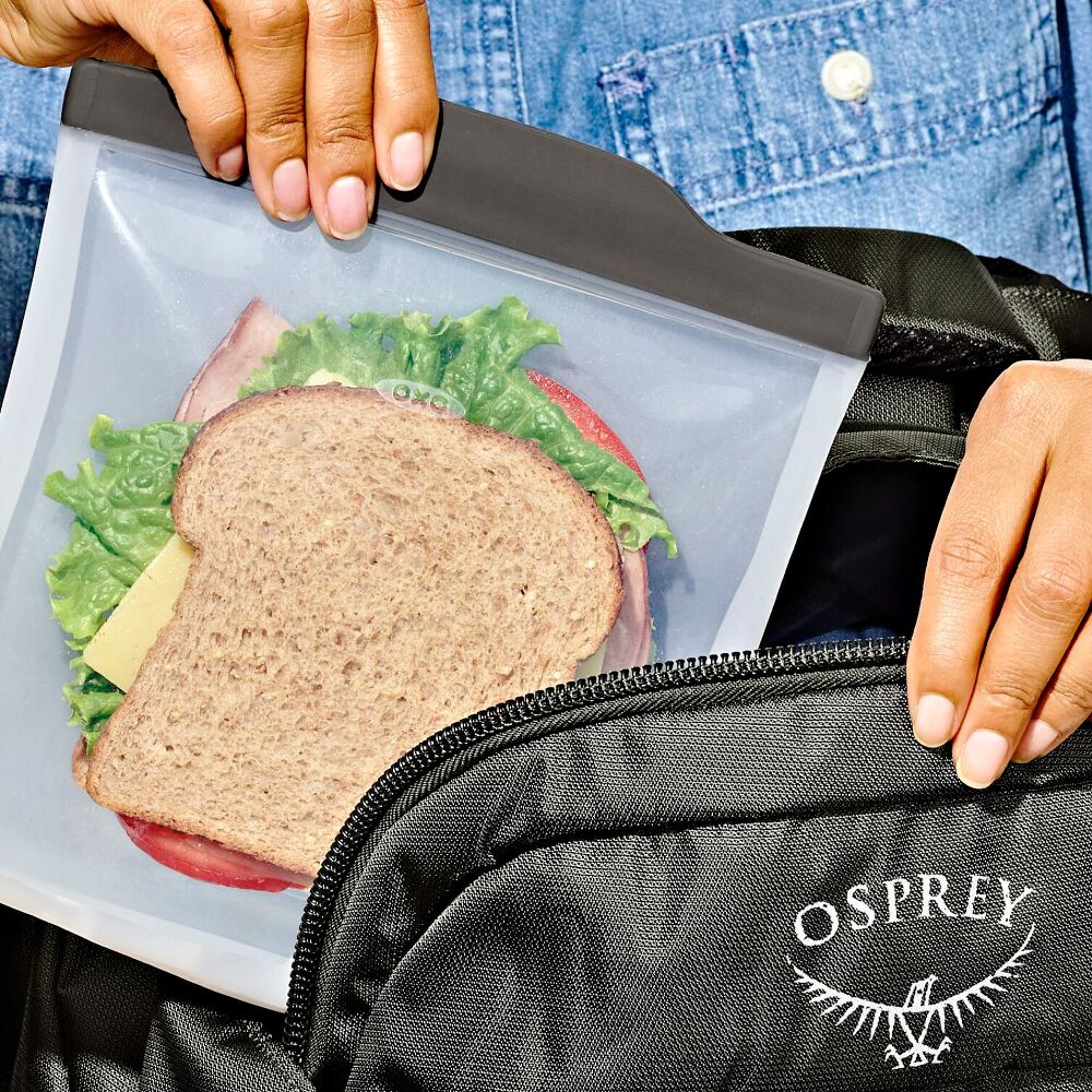 Outdoor Silicone Reusable Sandwich Bag (28 oz) D8