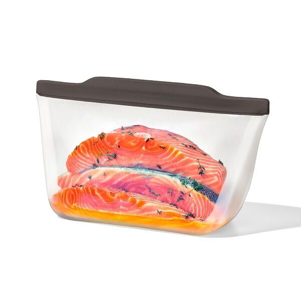 Outdoor Silicone Reusable Stand Up Bag Half Gallon (64 oz) R5