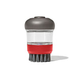 Outdoor Soap Dispensing Dish Brush with Storage Case K8