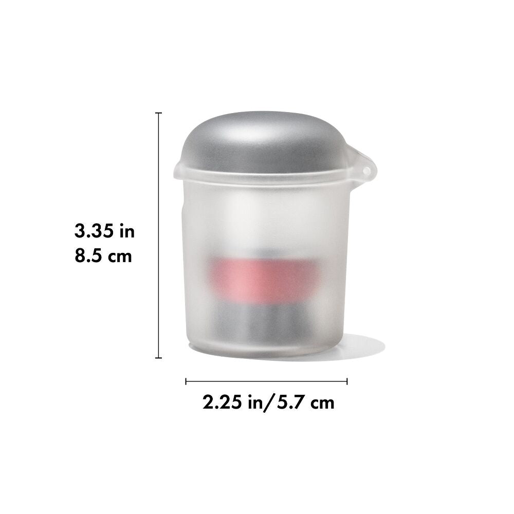 Outdoor Soap Dispensing Dish Brush with Storage Case H3