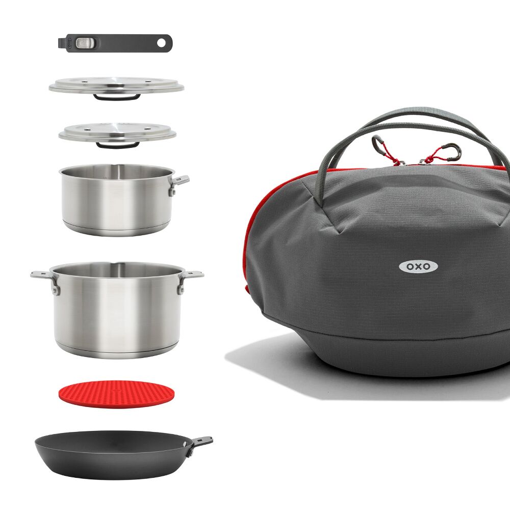 Outdoor Camp Cookware Set with Travel Bag U4