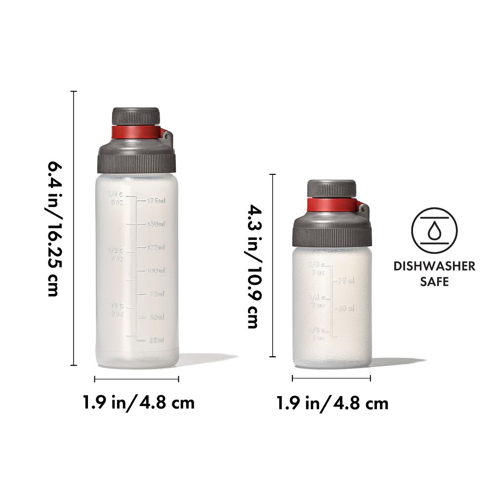 Outdoor 7-Piece Spice Shaker & Squeeze Bottle Set K0