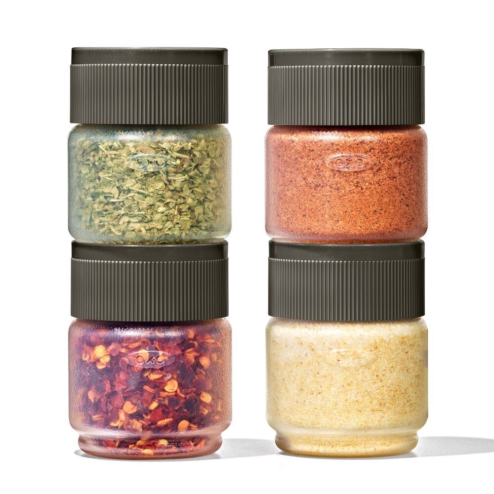 Outdoor 7-Piece Spice Shaker & Squeeze Bottle Set K0