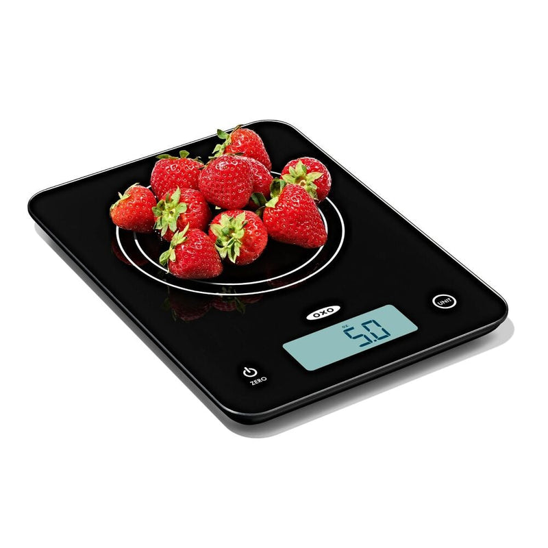 OXO Good Grips 22 lb Everyday Glass Food Scale P3