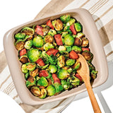 2 Qt Square Stoneware Baking Dish Y8