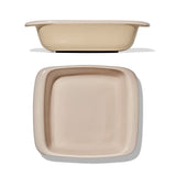 2 Qt Square Stoneware Baking Dish Y8