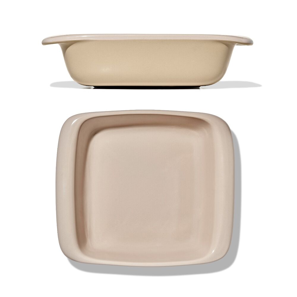 2 Qt Square Stoneware Baking Dish Y8