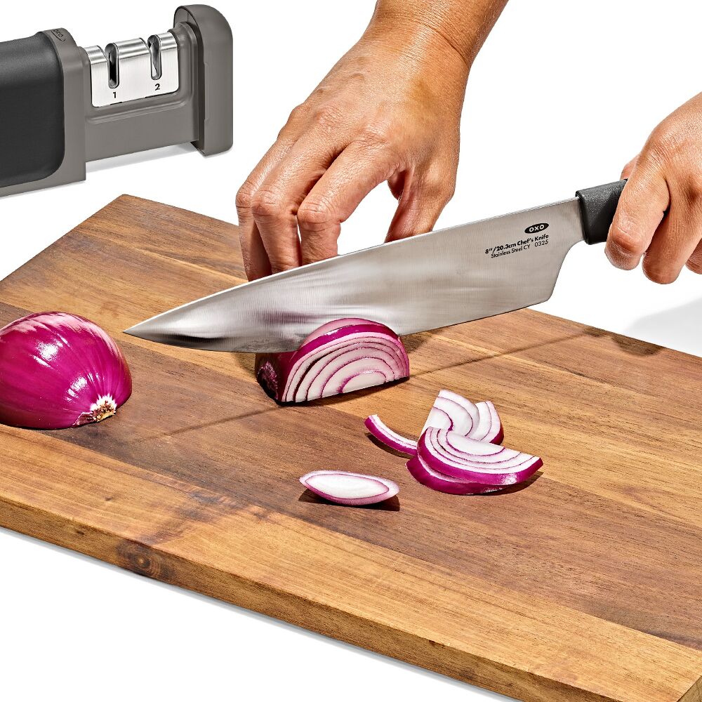 3-Piece Knife & Sharpener Set U0