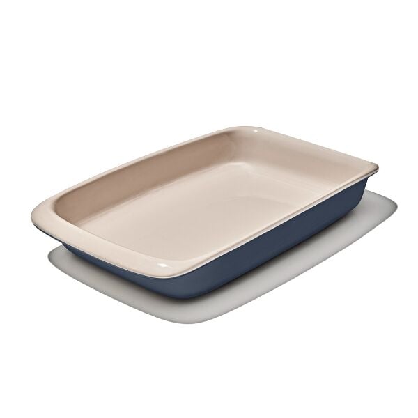 3 Qt Rectangular Stoneware Baking Dish J9