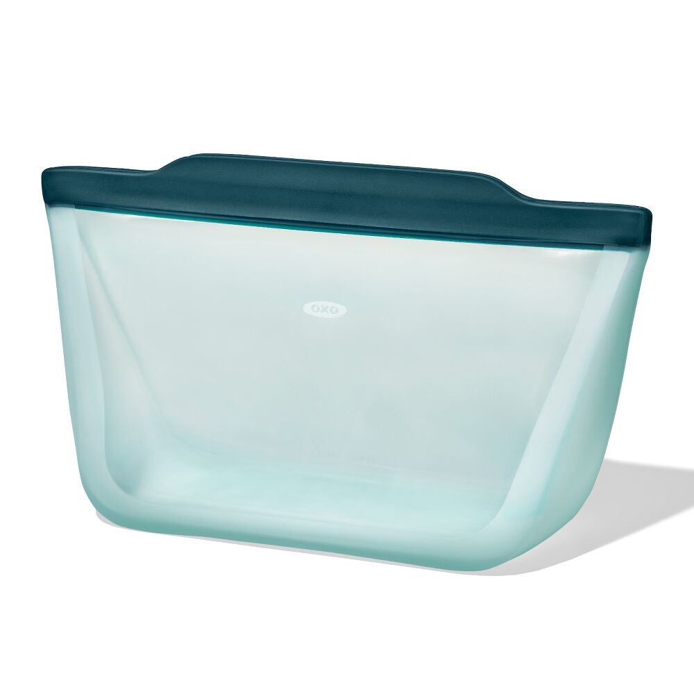 Silicone Reusable Bag - Stand-Up Half Gallon (64 oz) - Lagoon M8