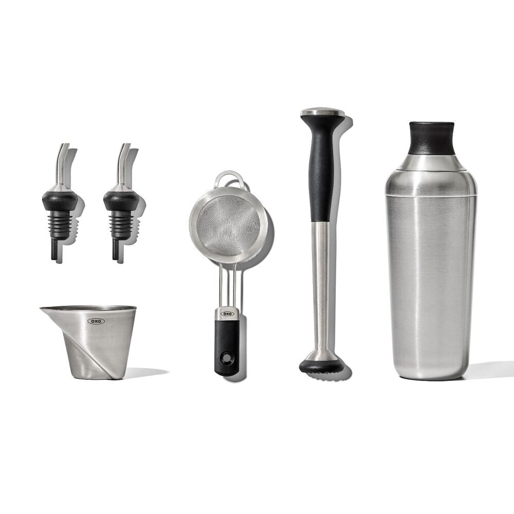 Steel 6-Piece Barware Set I2