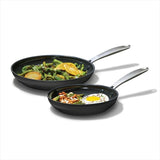 Enhanced Non-Stick 2-Piece Frypan Set — Black Z8