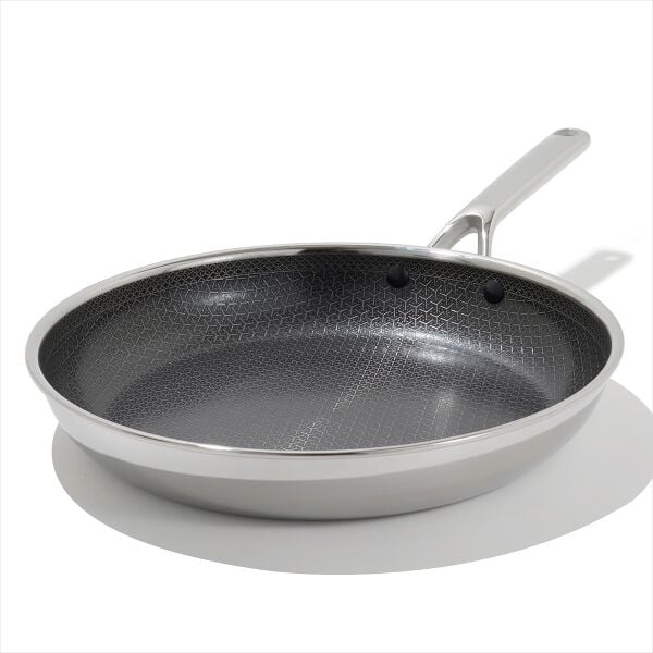 Trident Hybrid Non-Stick Stainless Steel 12 in Fry Pan N5