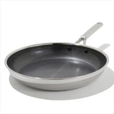 Trident Hybrid Non-Stick Stainless Steel 12 in Fry Pan N5