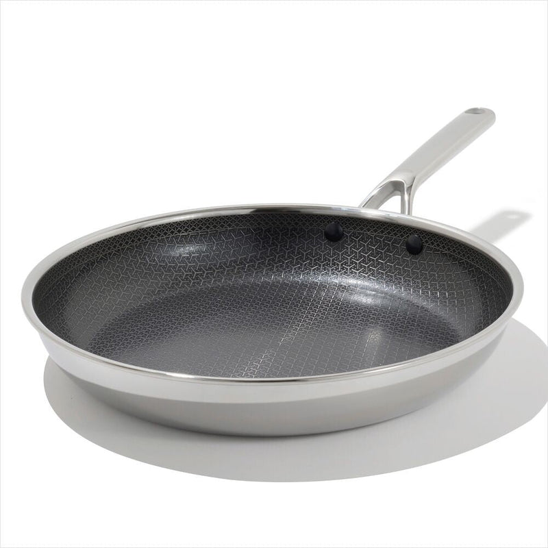 Trident Hybrid Non-Stick Stainless Steel 12 in Fry Pan N5