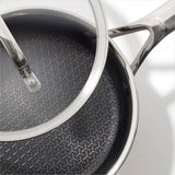 Trident Hybrid Non-Stick Stainless Steel 2.5 Qt Saucepan with Lid Z8
