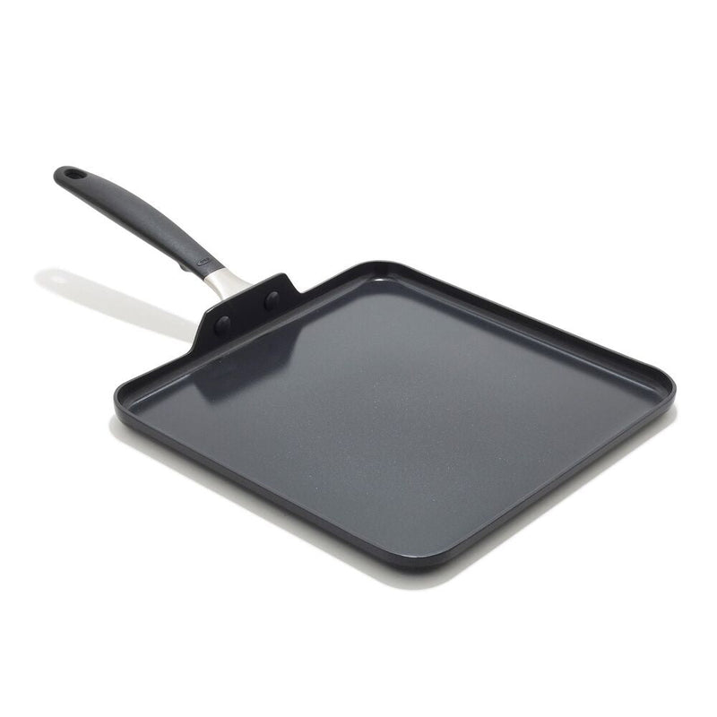 OXO Stainless Steel Everyday 11 in Square Griddle R4