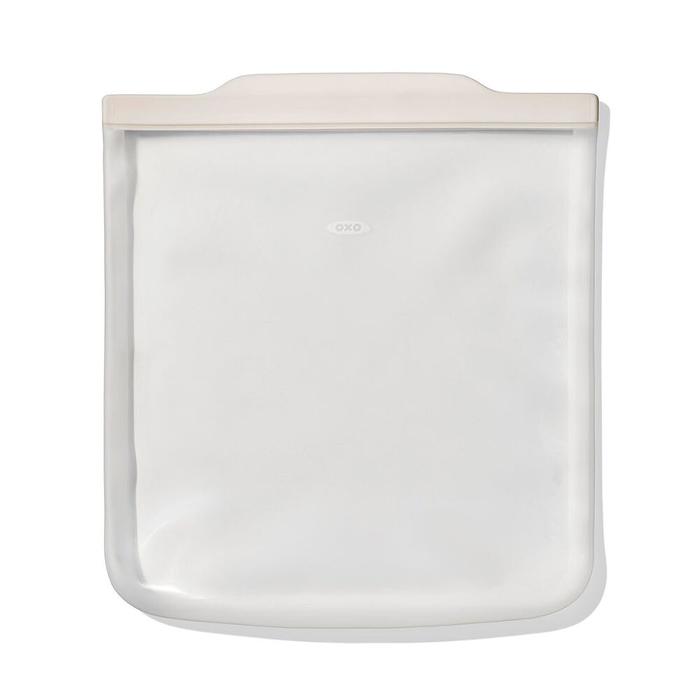 Silicone Reusable Bag - Gallon Bag (128 oz) - Oat B9