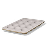Non-Stick Pro Ceramic Coated Metal Bakeware 12 Cup Muffin Pan V8