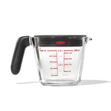 2 Cup Glass Measuring Cup with Lid M5
