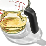 2 Cup Glass Measuring Cup with Lid M5