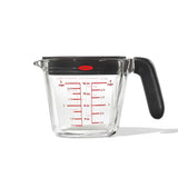 2 Cup Glass Measuring Cup with Lid M5
